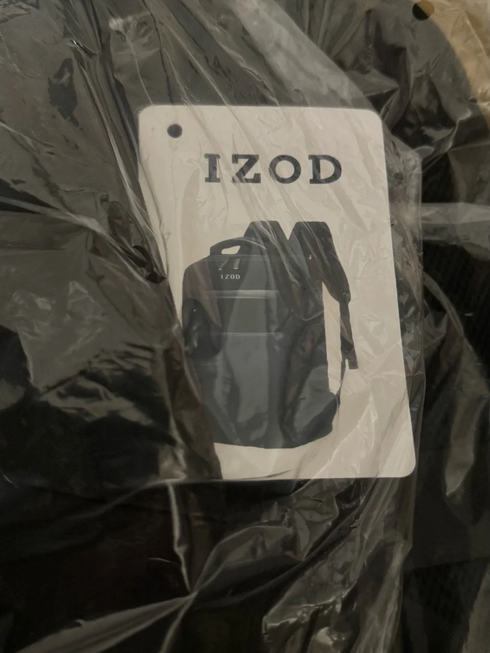 New IZOD Black Laptop Backpack – Brand New in Original Packaging